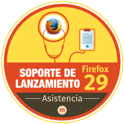 Soporte de lanzamiento, Firefox 29