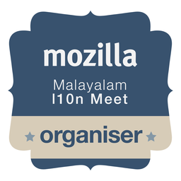 Mozilla Malayalam L10n Meet -Organizer Badge