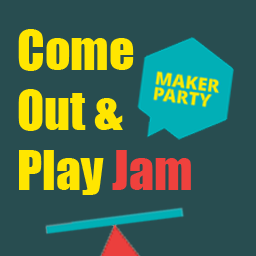 Come Out and Play Jam Badge