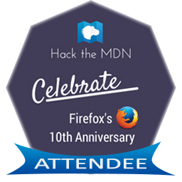Hack the MDN and Celebrate Firefox's 10th Anniversary